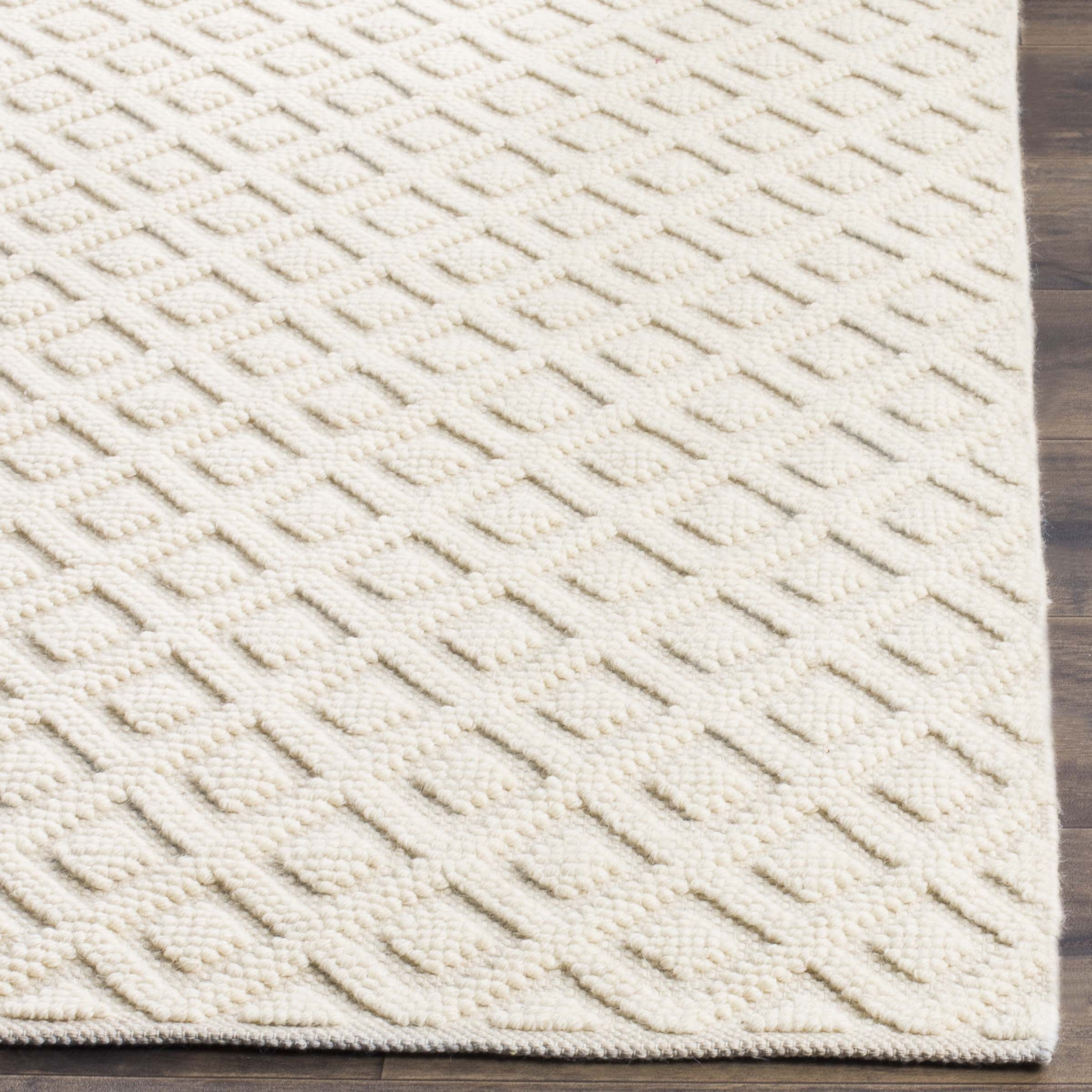 Arlo Home Hand Woven Area Rug, VRM104A, Ivory,  3' X 5' - Image 2