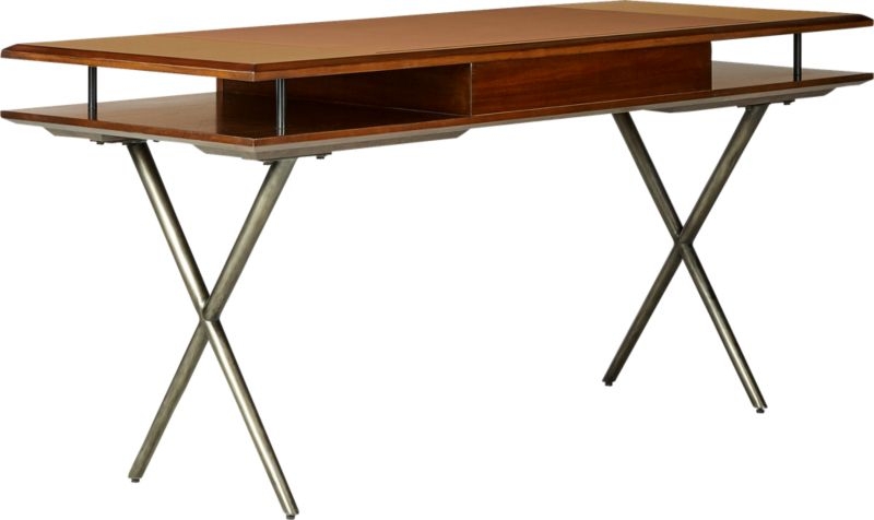 Jaxon Wood and Leather Desk - Image 6