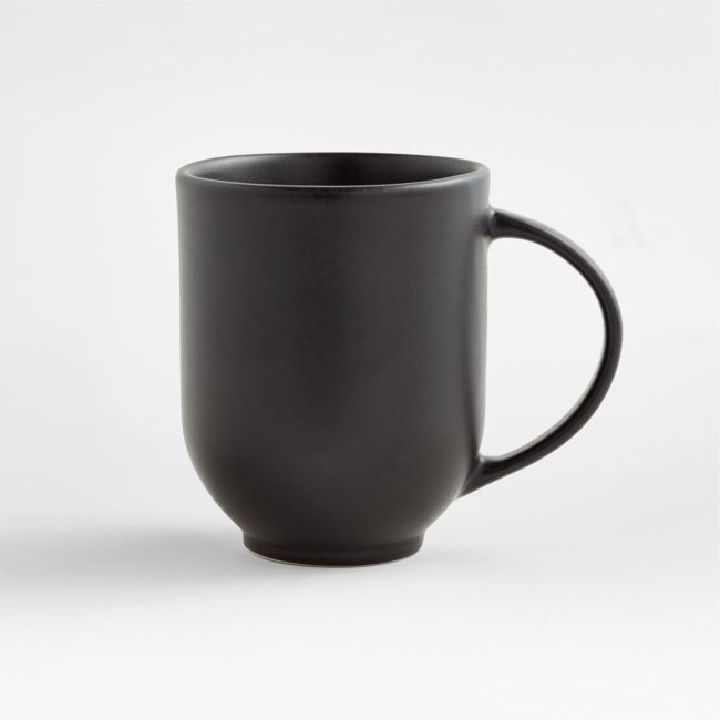 Craft 11.75-oz. Matte Black Stoneware Mug - Image 0