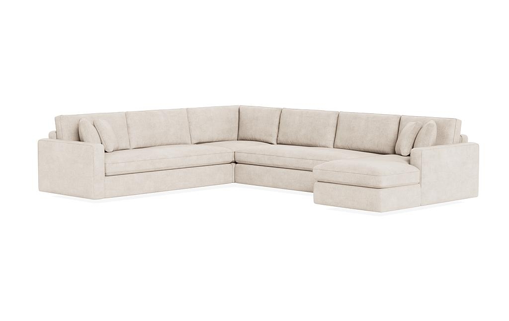James 4-Piece 5-Seat Corner Chaise Sectional Right - Image 2