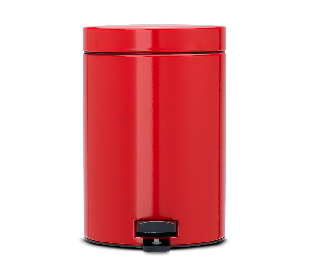 Passion Red Brabantia newIcon Step Trash Can,3 Liter - Image 0