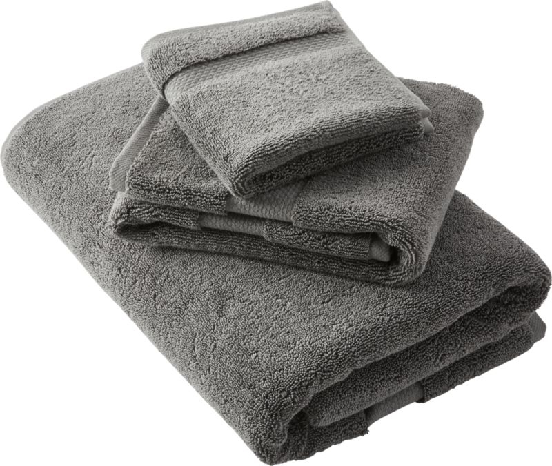 Slattery Dark Grey Hand Towel - Image 5