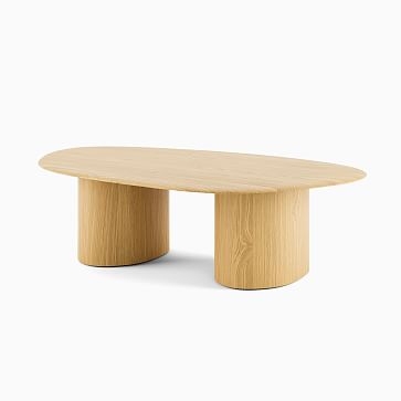 Organic Modular Table, Sand on Oak, Large - Image 1