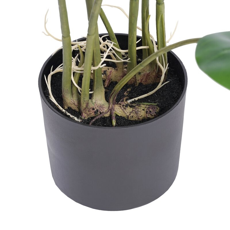 Artificial Philodendron Tree in Pot - Image 4