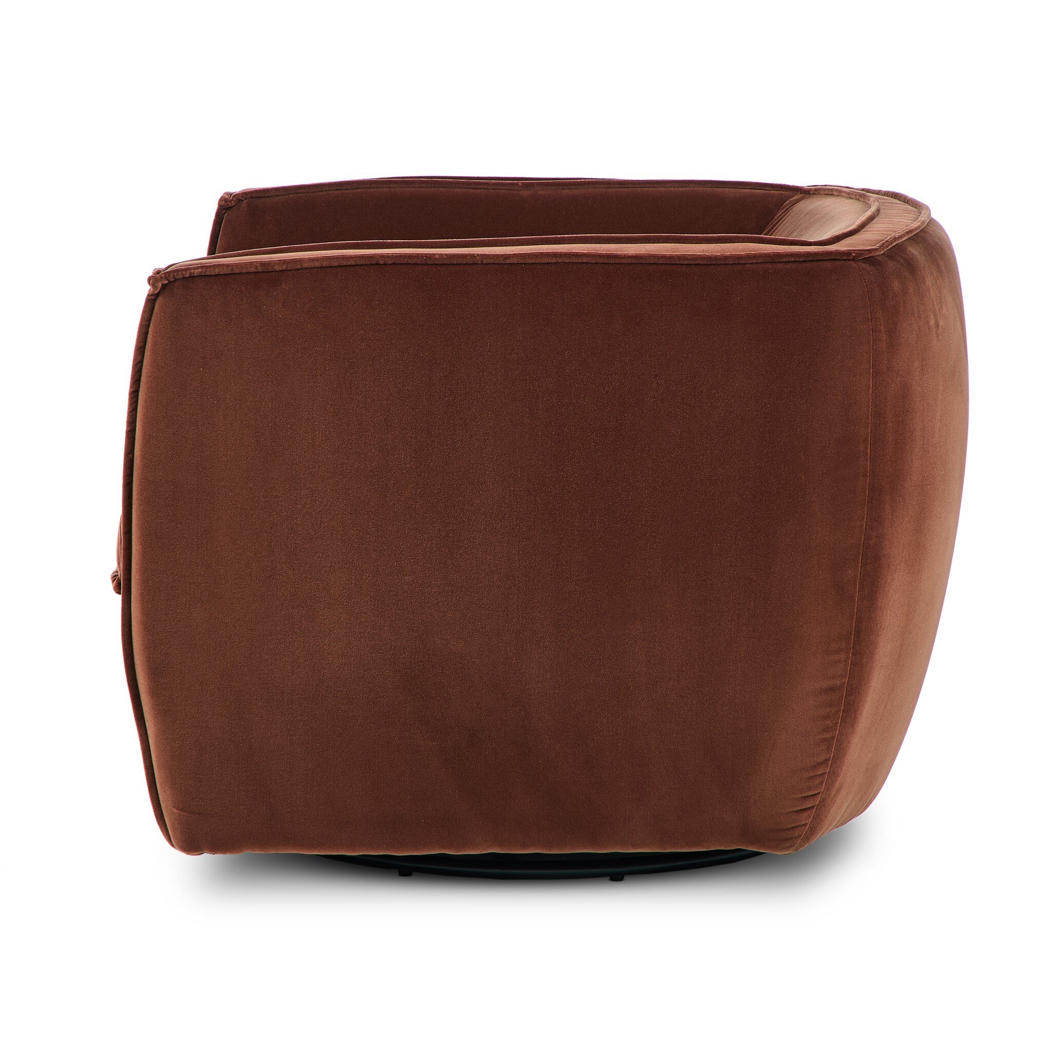 Rashi Swivel Chair - Surrey Auburn - Image 2