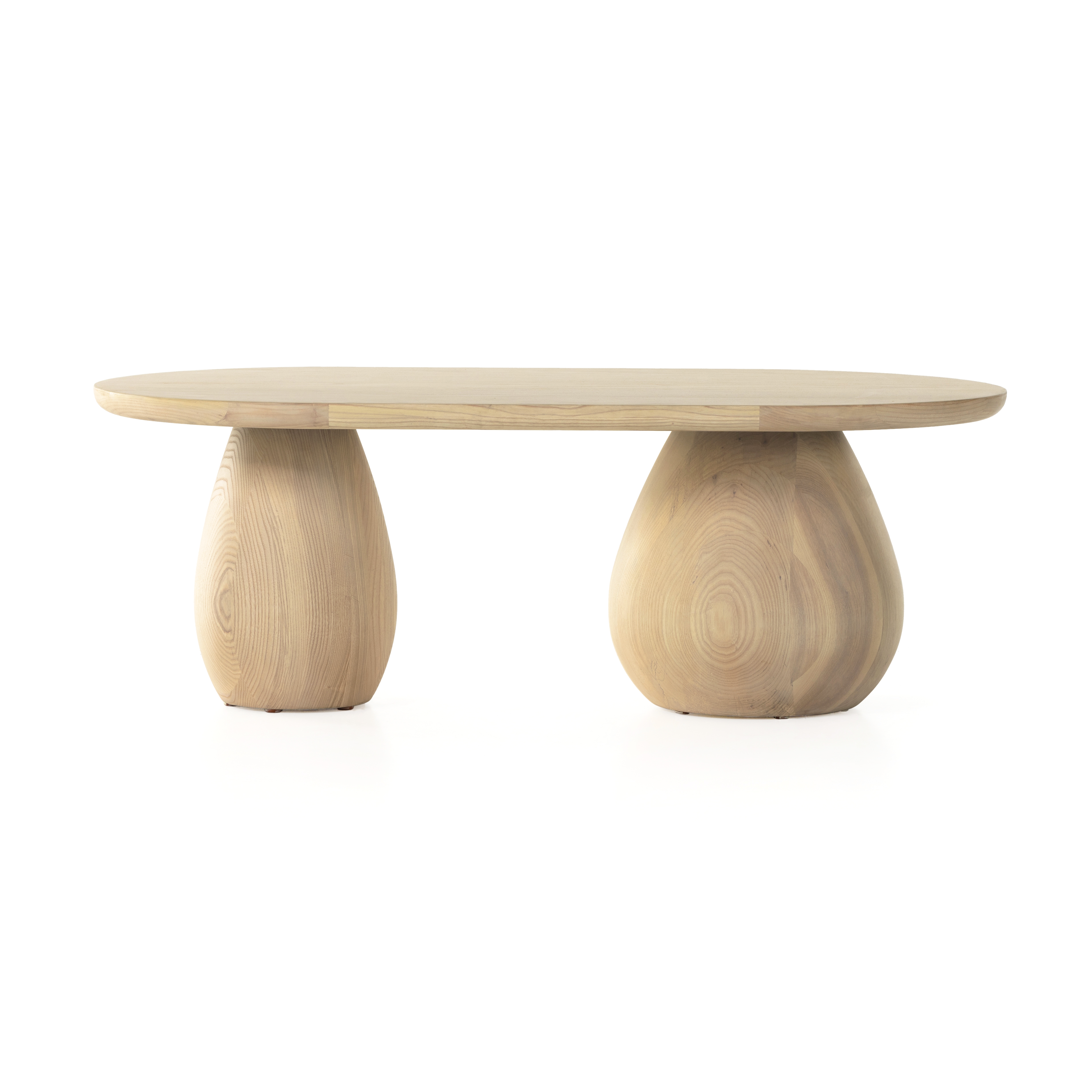 Merla Wood Coffee Table-Light Naturl Ash - Image 3