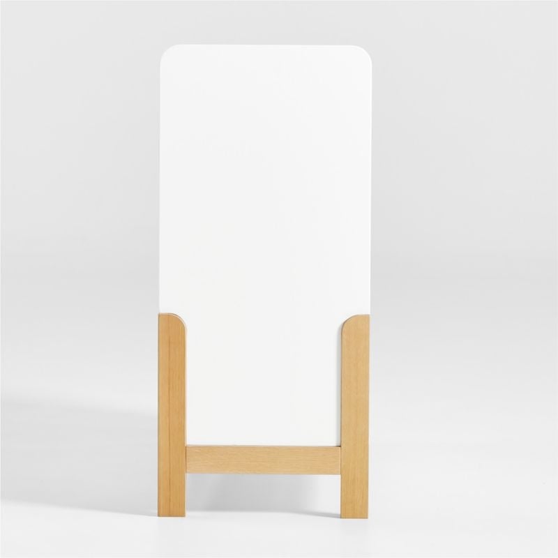 Rue White Wood 6-Cube Low Bookcase - Image 2