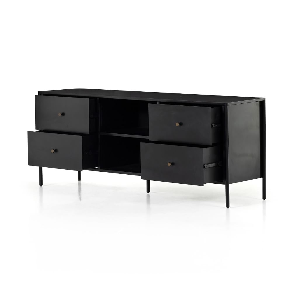 Soto Media Console, Black - Image 3