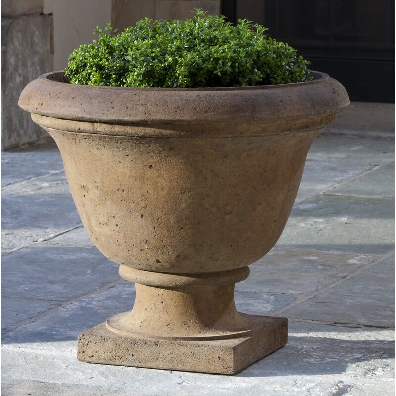 Campania International Greenwich Cast Stone Urn Planter - Image 0