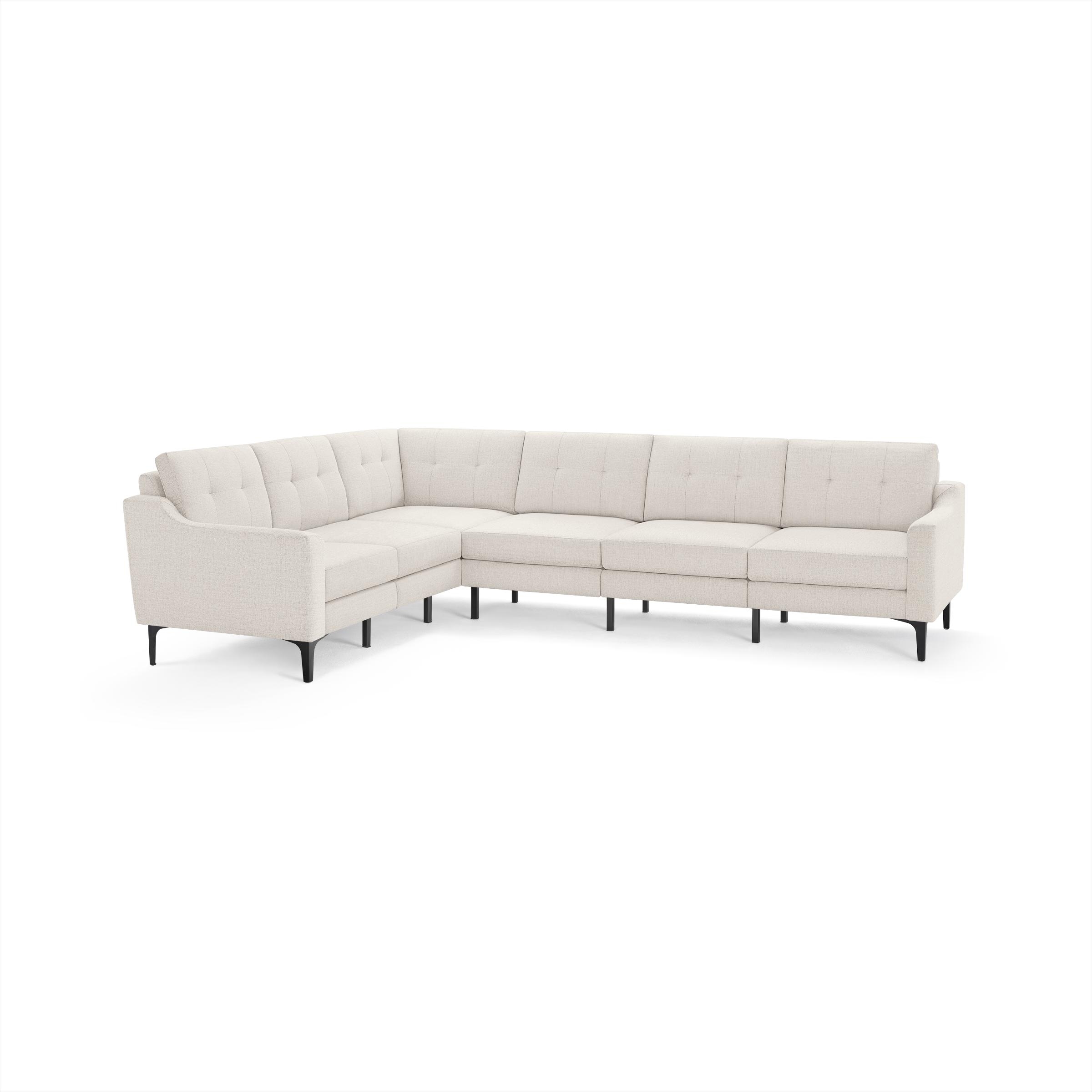 Nomad 6-Seat Corner Sectional in Ivory - Image 0