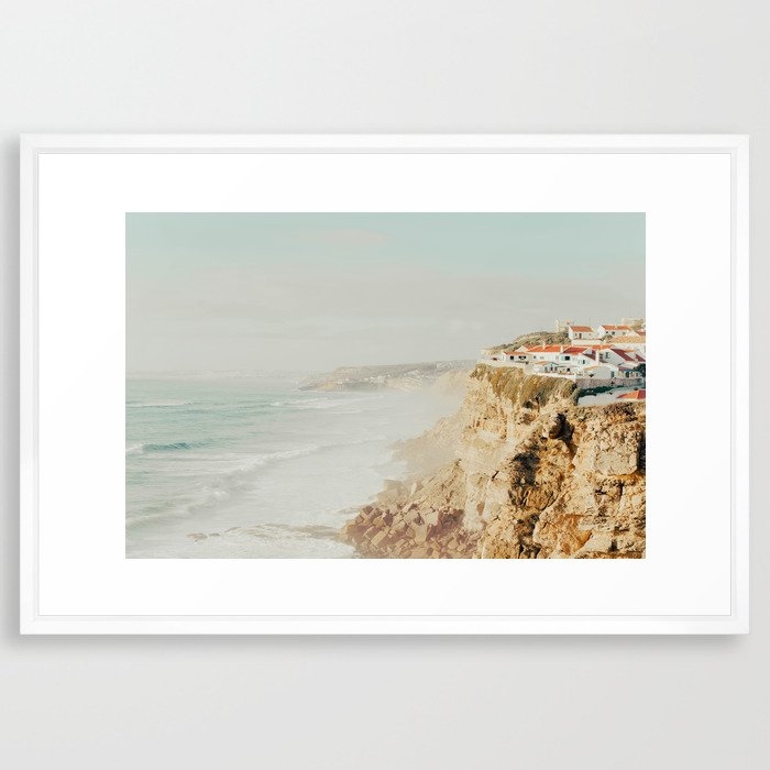 Ocean View Framed Art Print by Ingrid Beddoes Photography - Vector White - LARGE (Gallery)-26x38 - Image 0