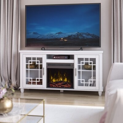 Tito TV Stand for TVs up to 60" with Electric Fireplace Included - Image 0