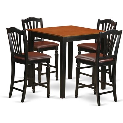 5 Piece Counter Height Pub Table Set - Image 0