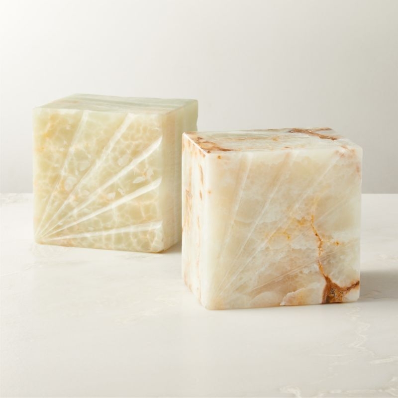 Green Onyx Marble Bookend - Image 3