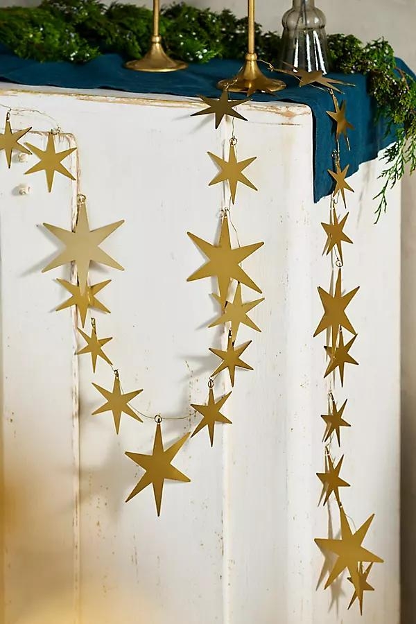 Golden Stars Garland - Image 0