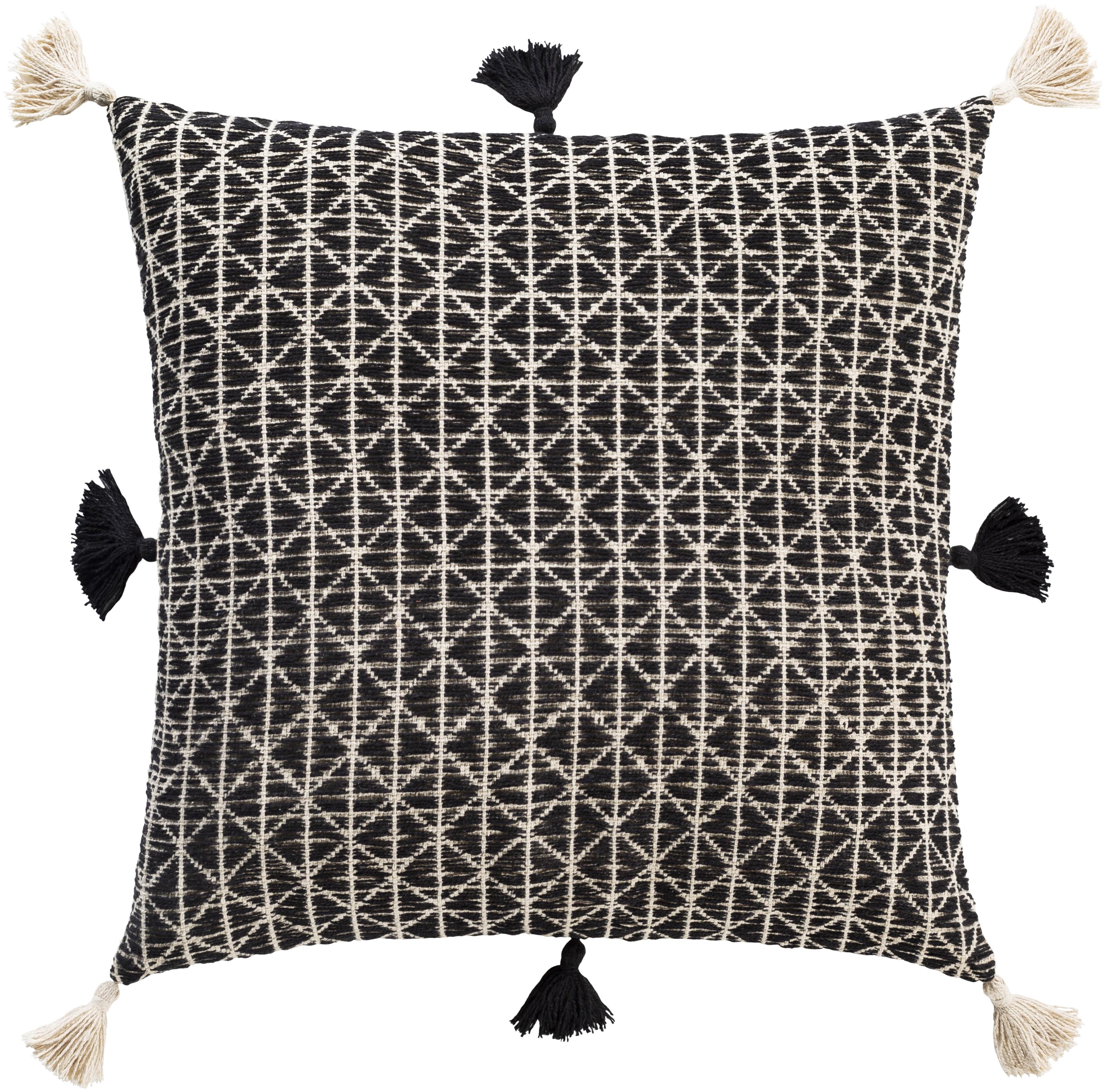 Justine Throw Pillow, 20" x 20", with down insert - Image 0