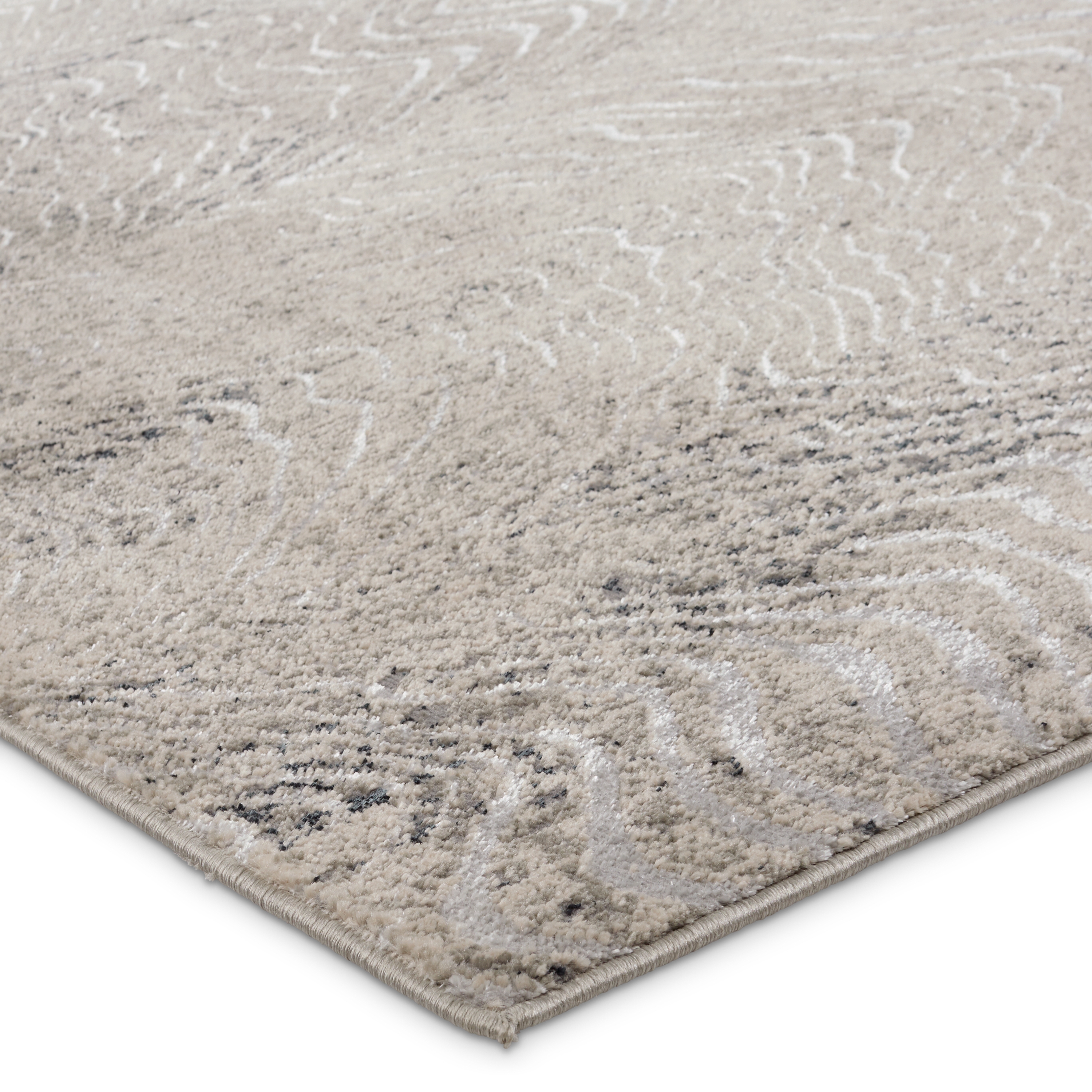 Dune Animal Pattern Gray/ Taupe Runner Rug (2'2"X8') - Image 1