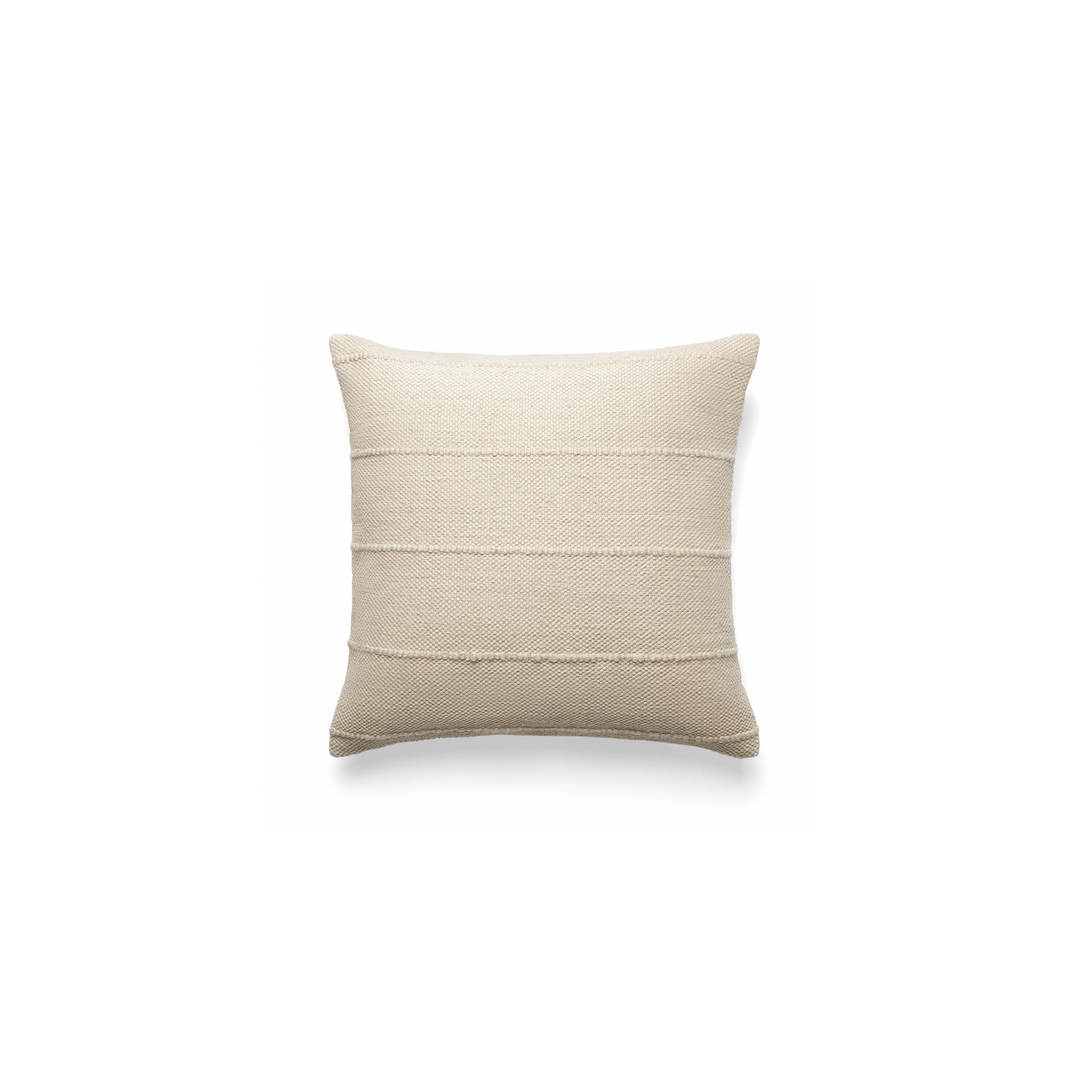 Simple Stripe Pillow Cover in Ivory - Image 0
