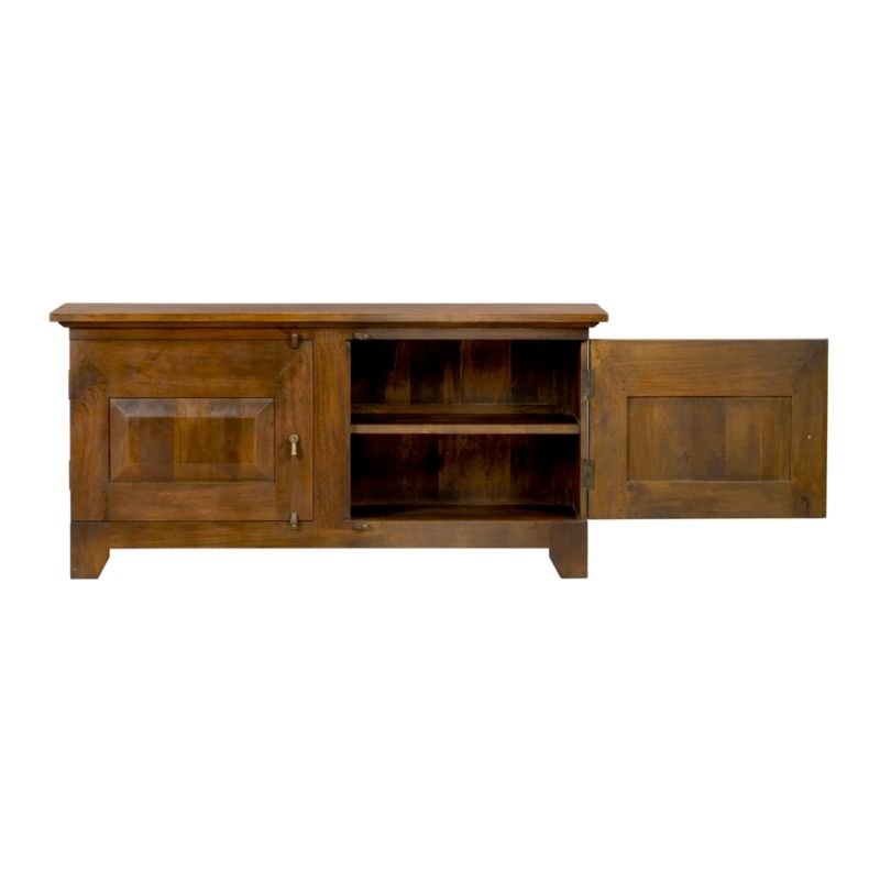 Basque Honey Brown Solid Wood Buffet - Image 6