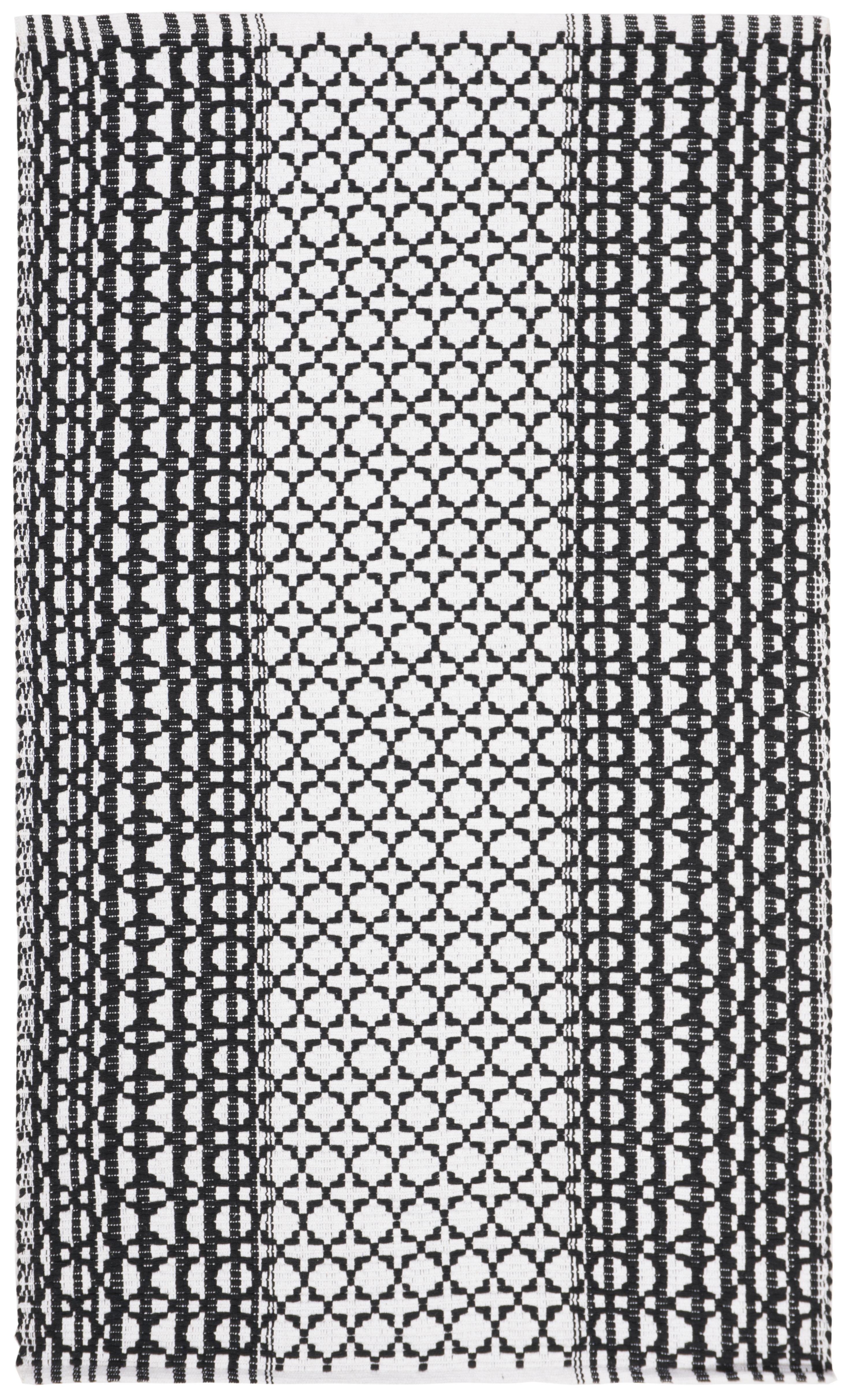 Arlo Home Hand Woven Area Rug, MTK617Z, Black/Ivory,  3' X 5' - Image 0