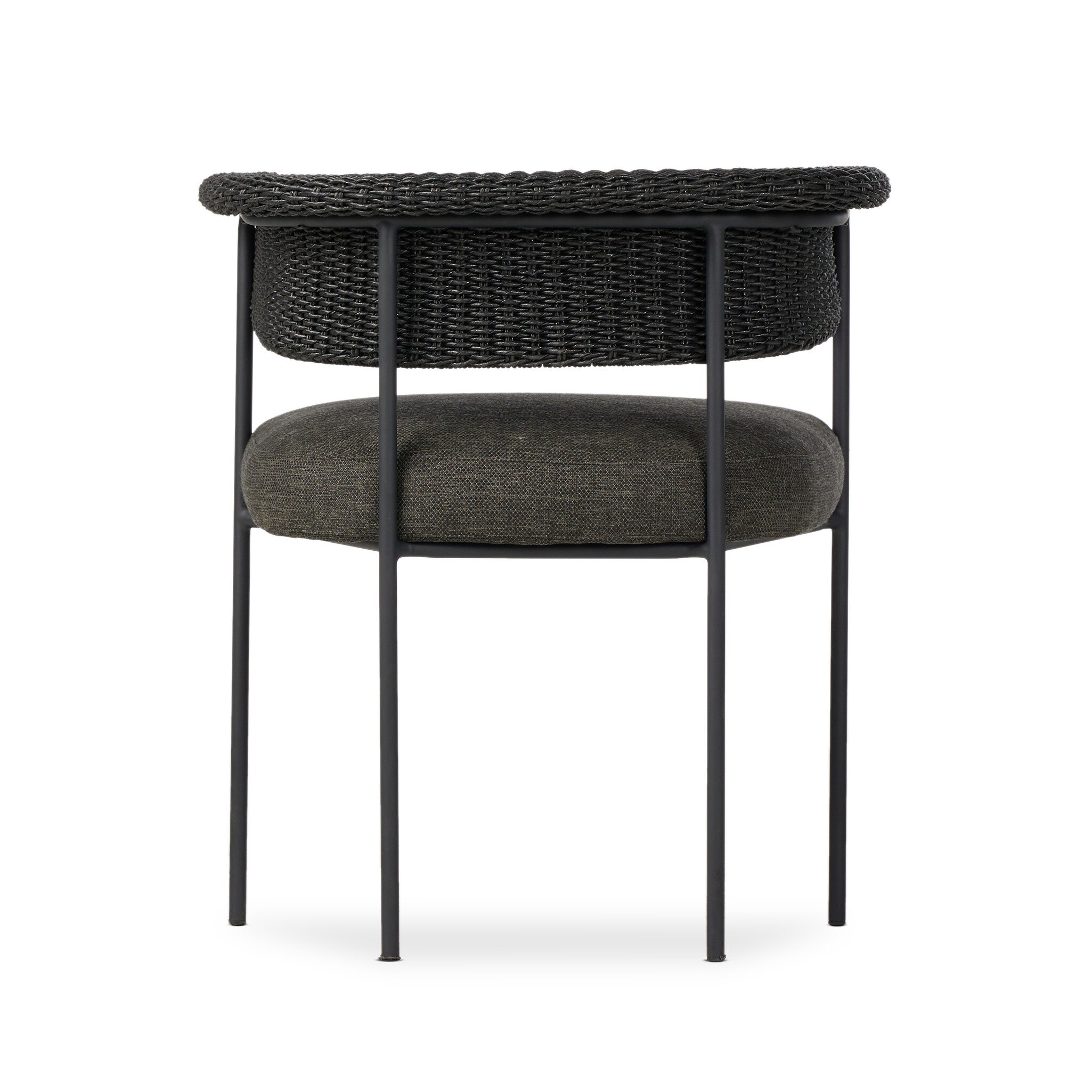 Carrie Outdoor Dining Chair - Ellor Black - Image 4
