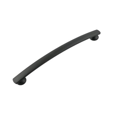 American Diner Collection Pull 7-9/16 Inch (192Mm) Center To Center Matte Black Finish - Image 0