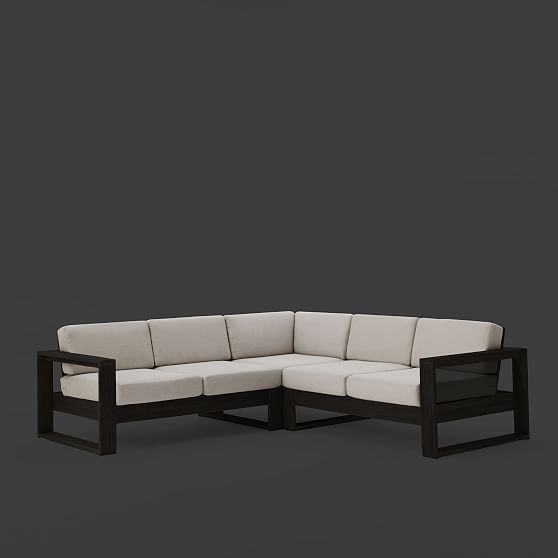 Portside 3-Piece Sectional Outdoor Cushions - Image 0