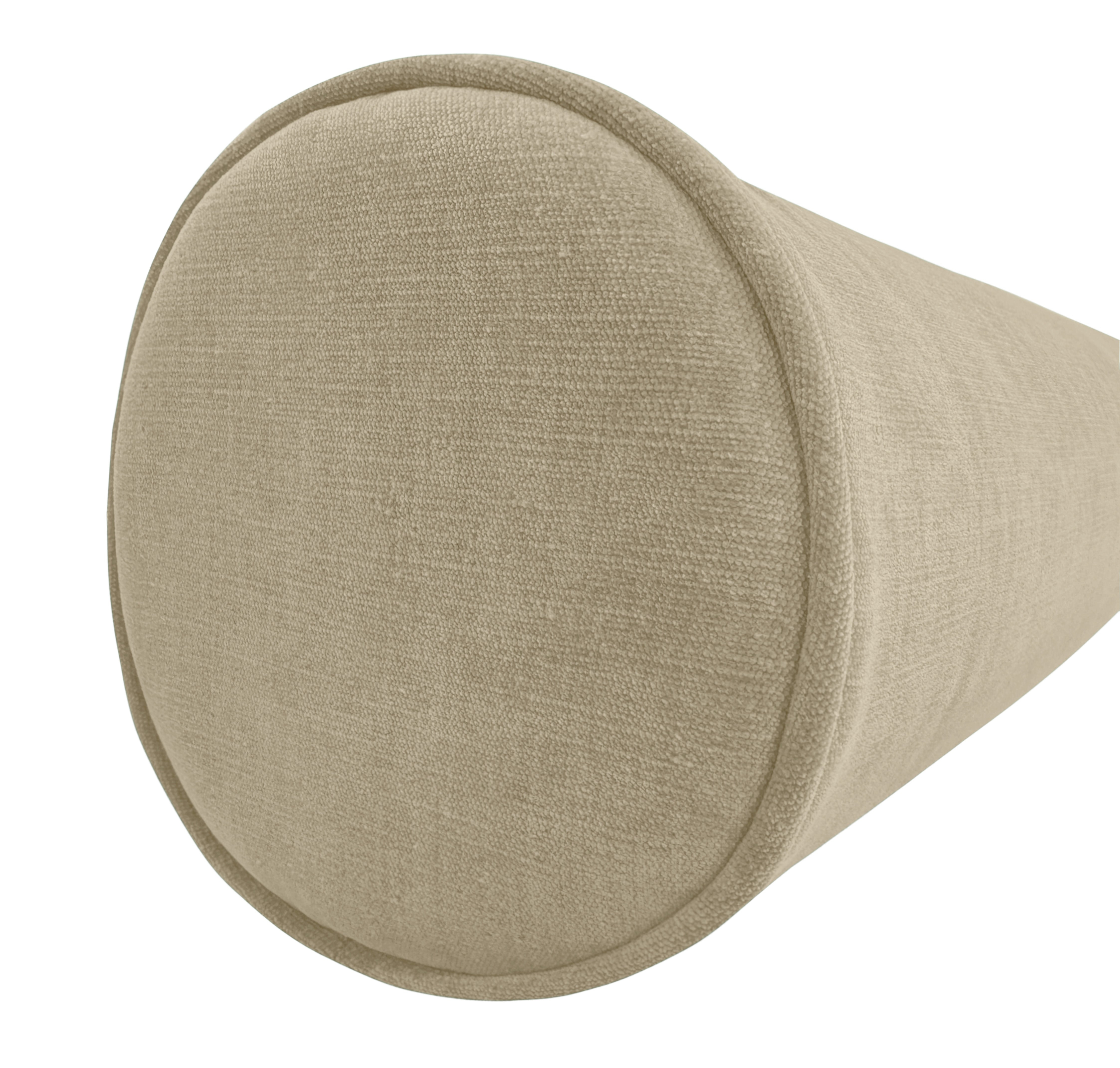 THE BOLSTER :: SIGNATURE CHENILLE // STONE - KING // 9" X 48" - Image 2