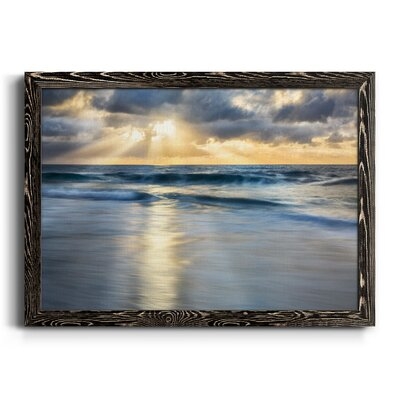 Cloudscape Shore-Premium Framed Canvas - Ready To Hang - Image 0