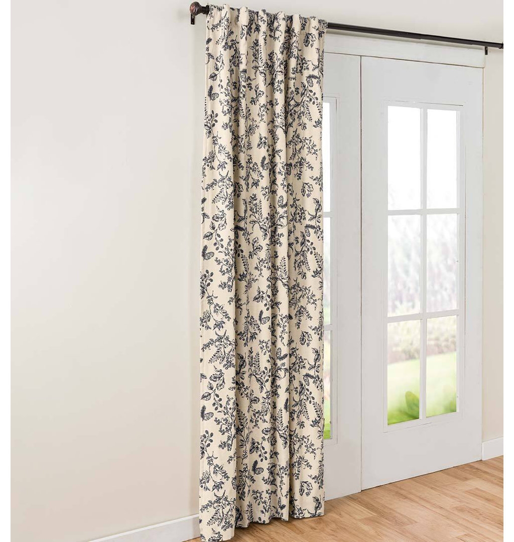 Plow & Hearth 100% Cotton Curtain - Image 0