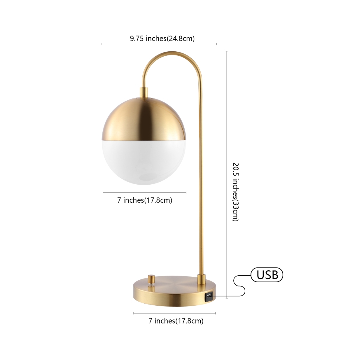 Cappi Table Lamp - Brass - Image 4