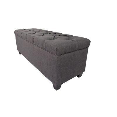 Heaney Upholstered Flip Top Storage Bench - Image 0