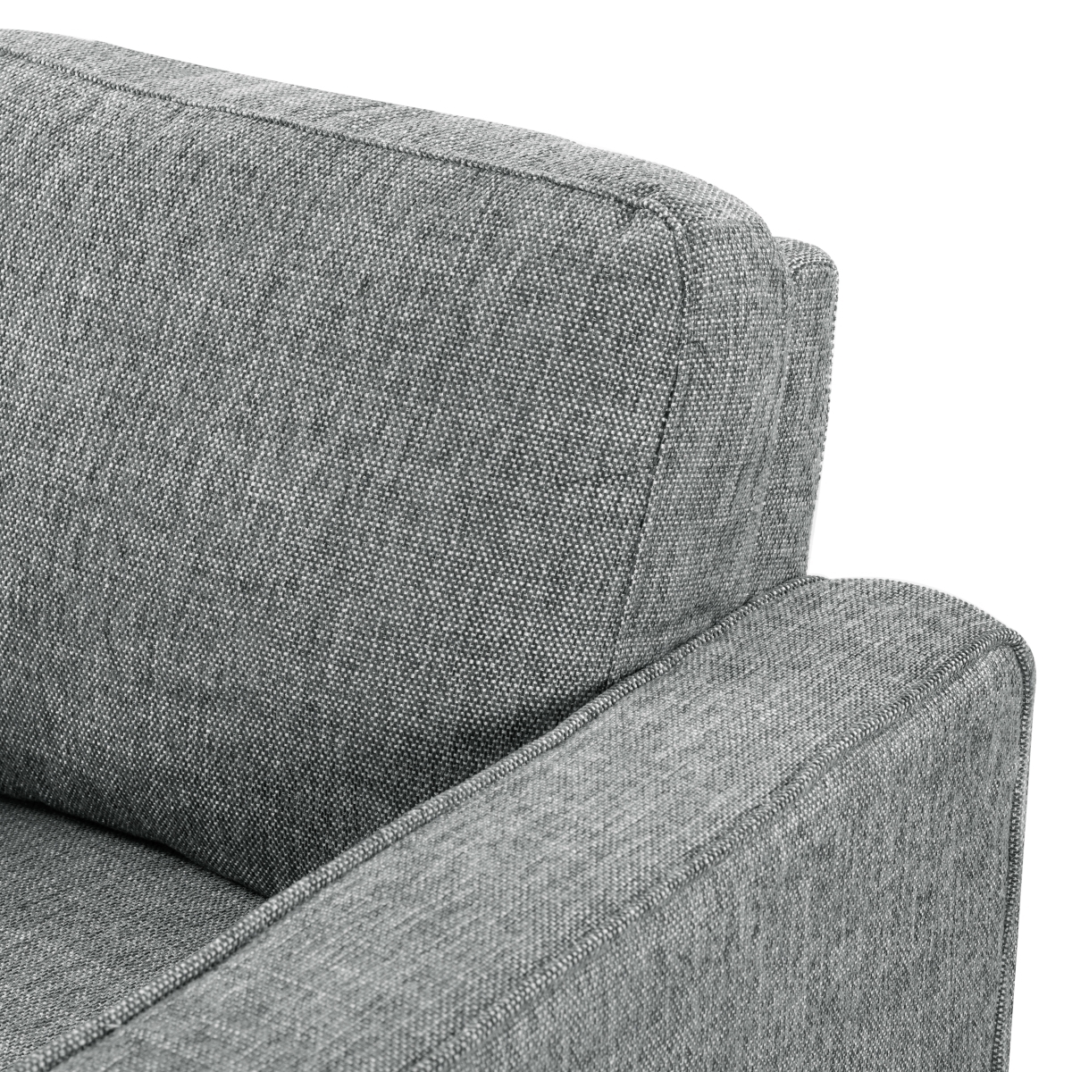 Felicianya Modern Accent Chair - Grey - Image 3