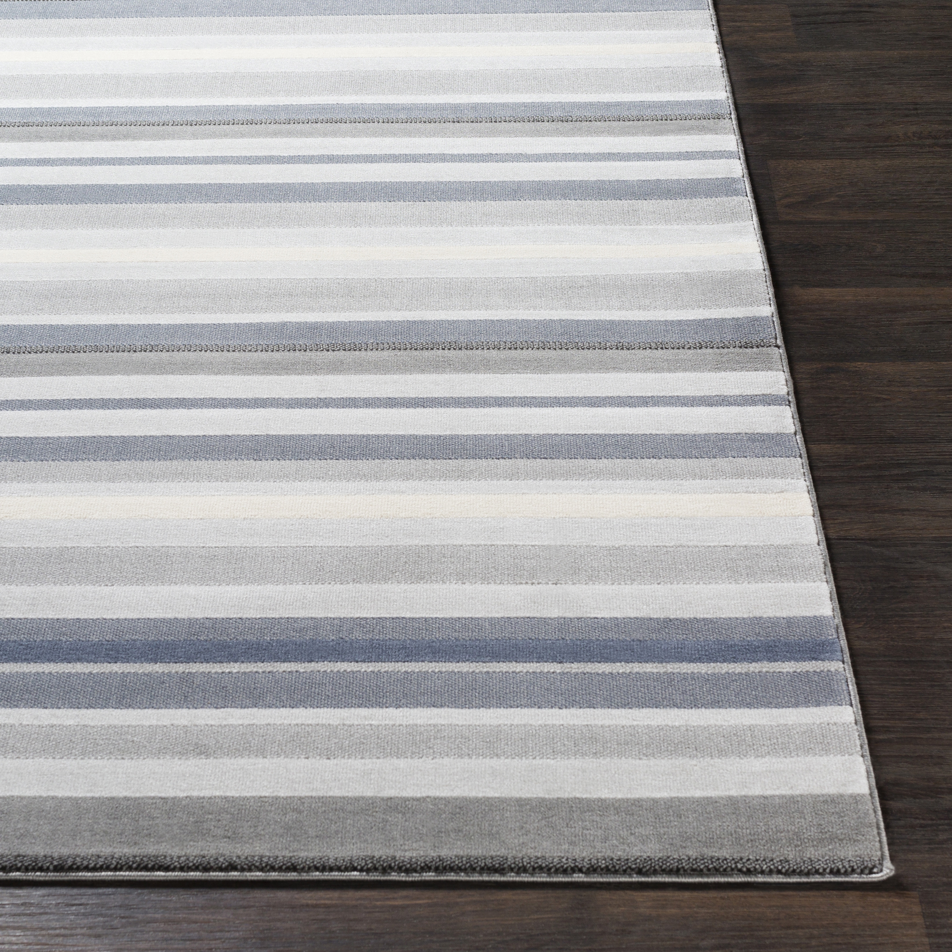 City Gray Indoor 8'8" x 12'4" Machine Woven Rug - Image 2