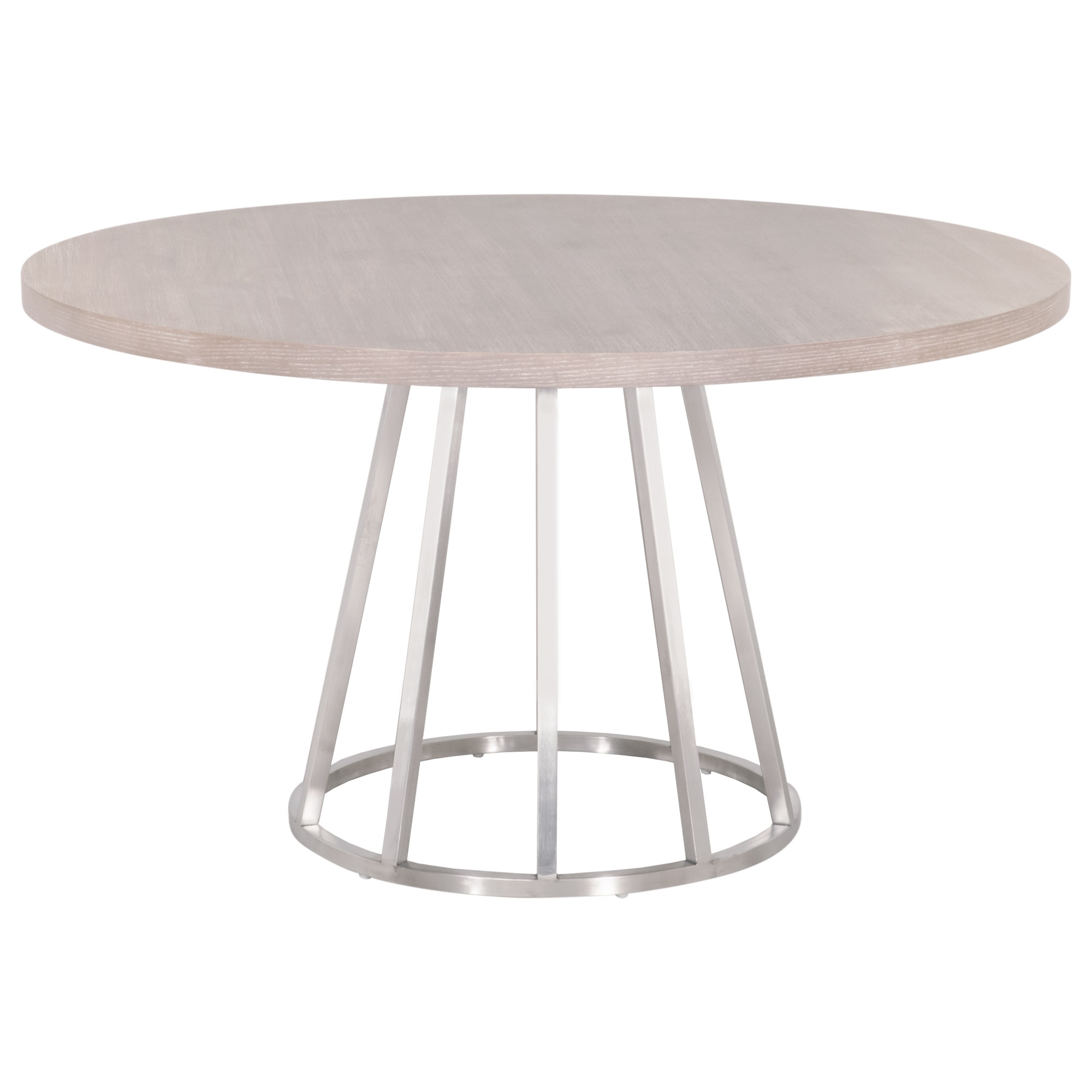 Turino 54" Round Dining Table Wood Top - Image 3