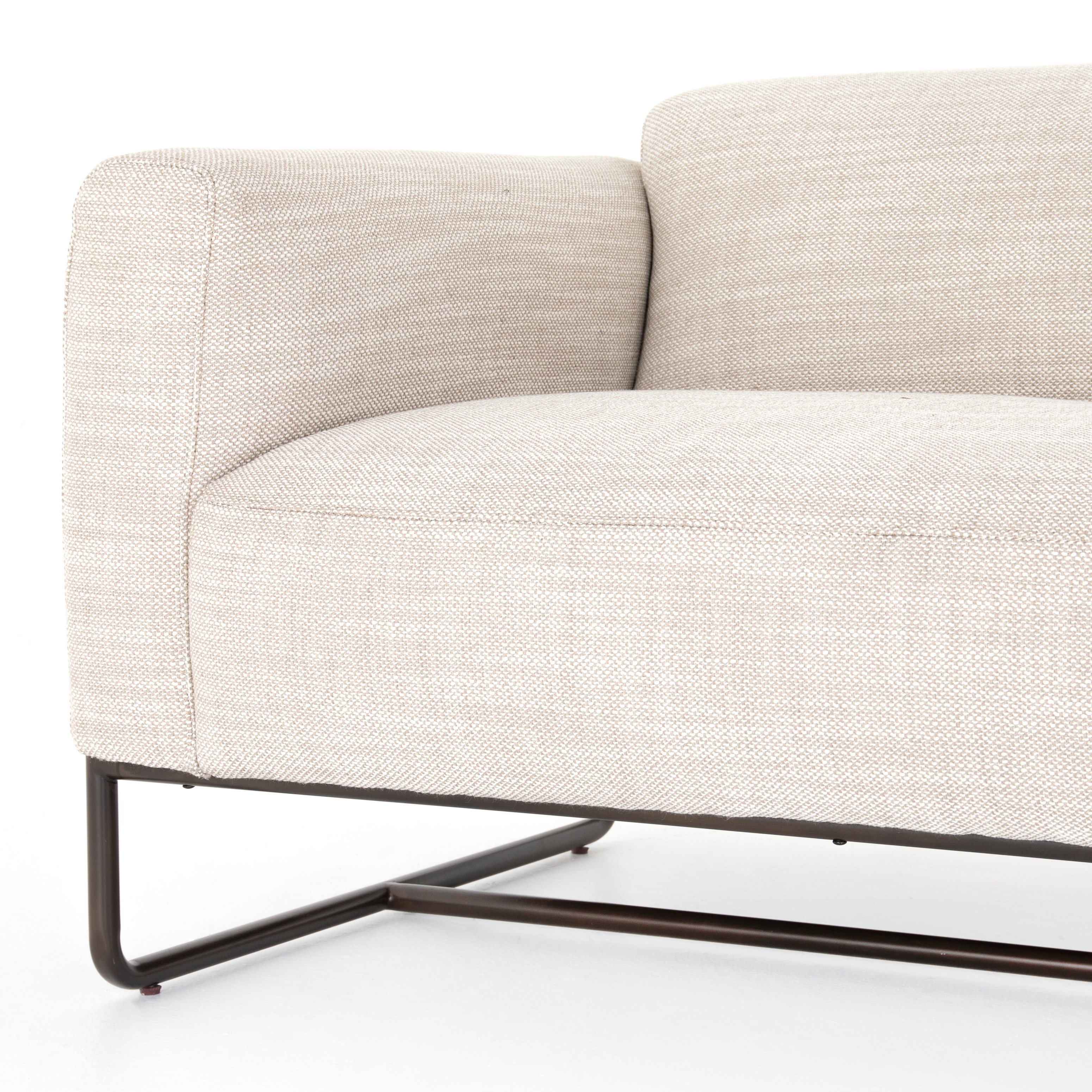 Ella Sofa-91"-Gable Taupe - Image 10