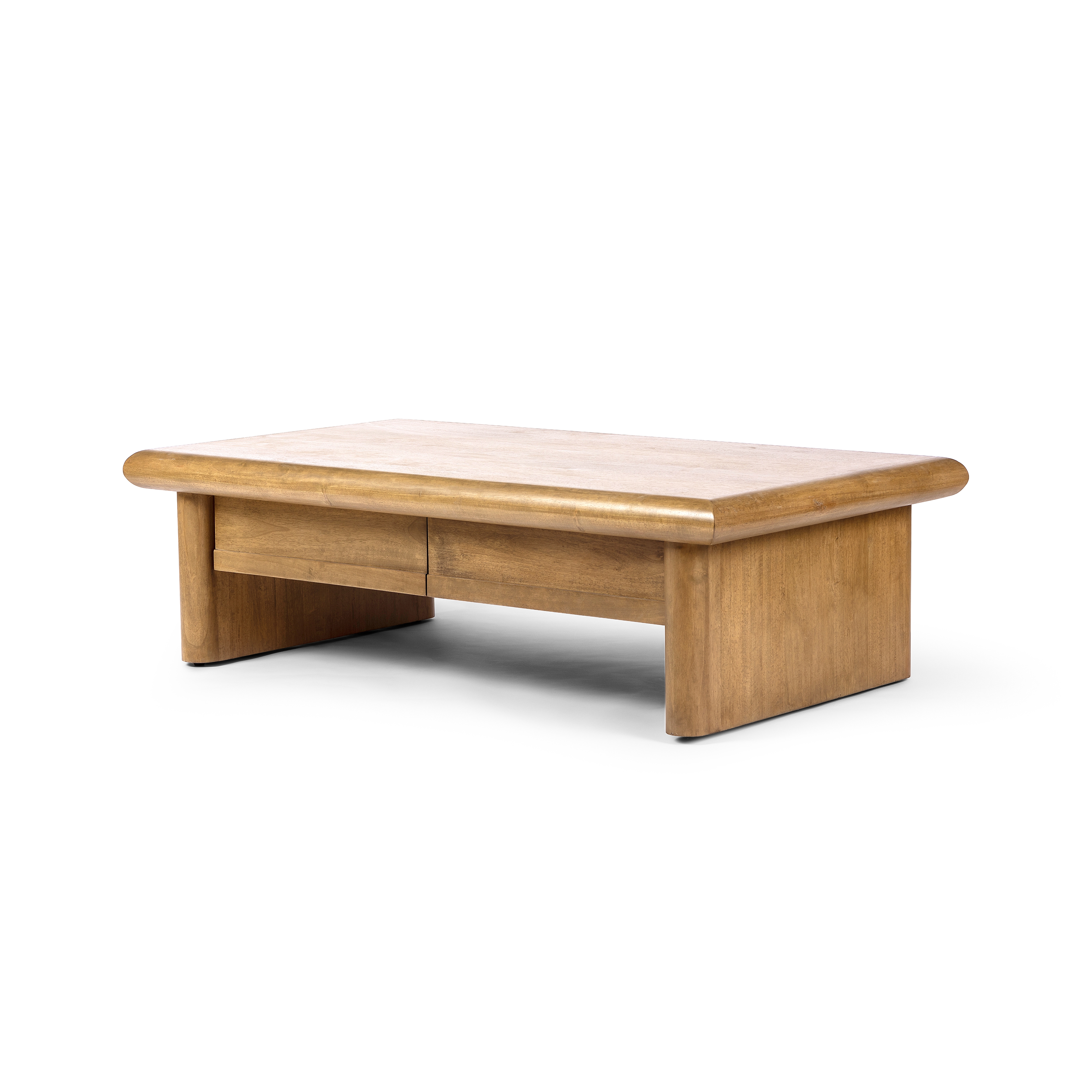 Murray Coffee Table-Weathered Parawood - Image 0