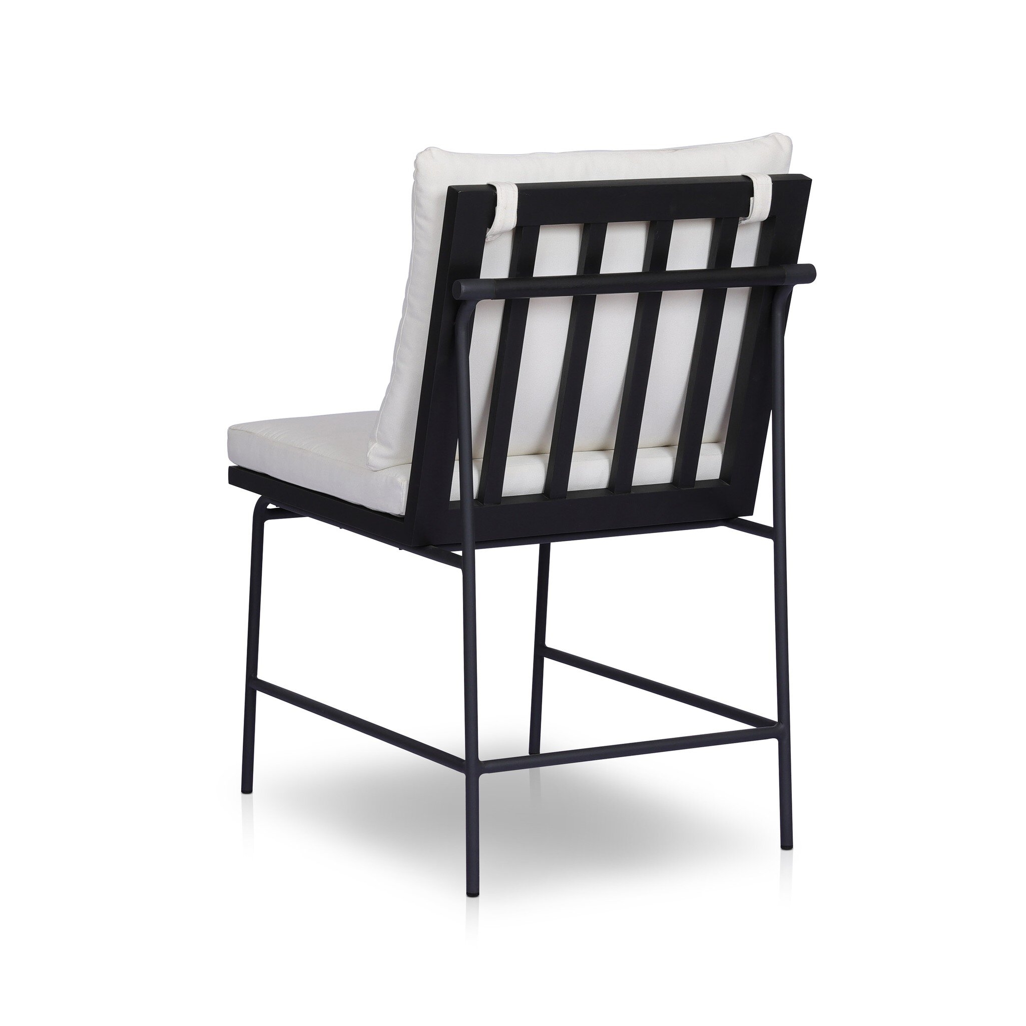 Crete Outdoor Dining Chair - Arashi Salt - Image 2