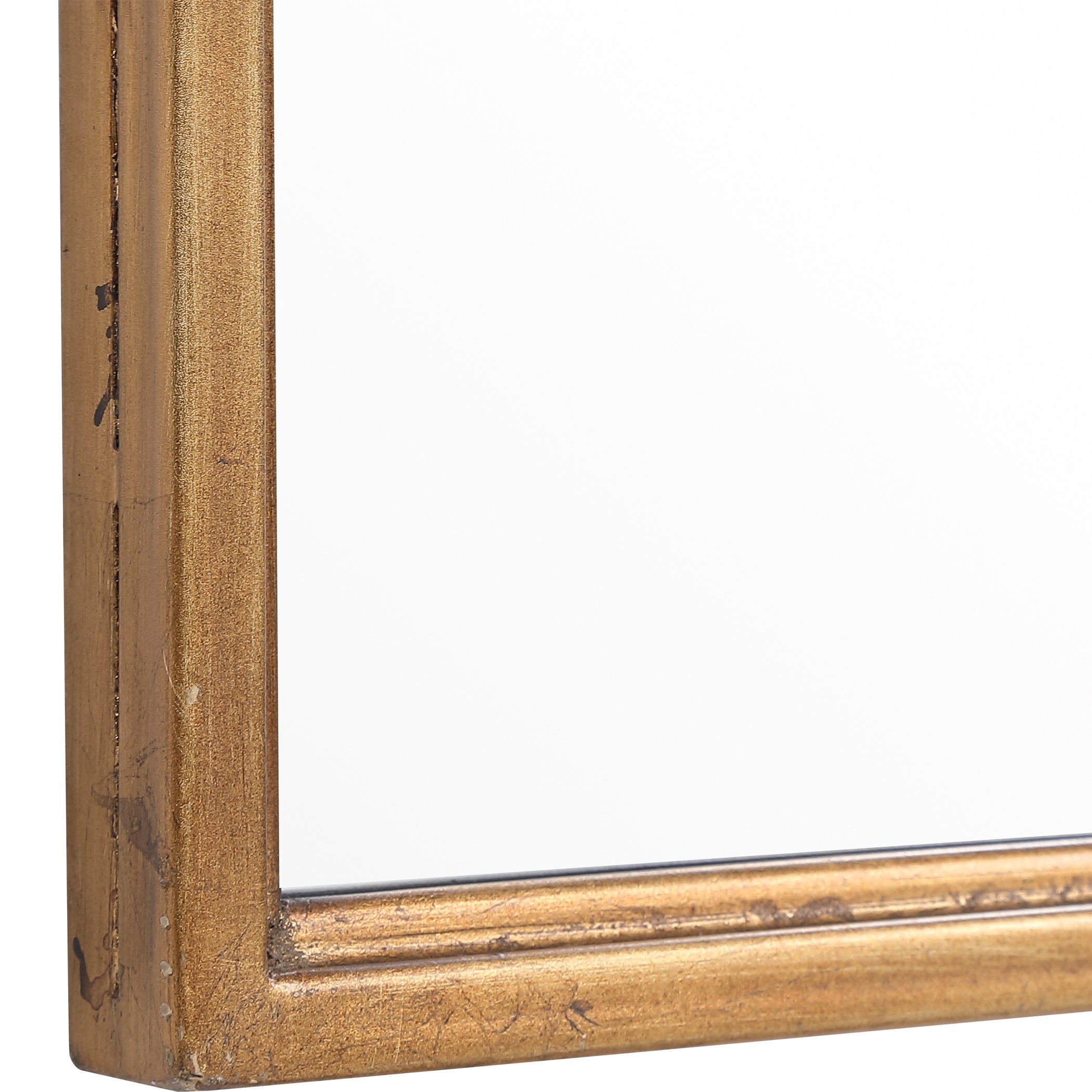 Arch Mirror, Antique Gold, 24" x 39" - Image 3