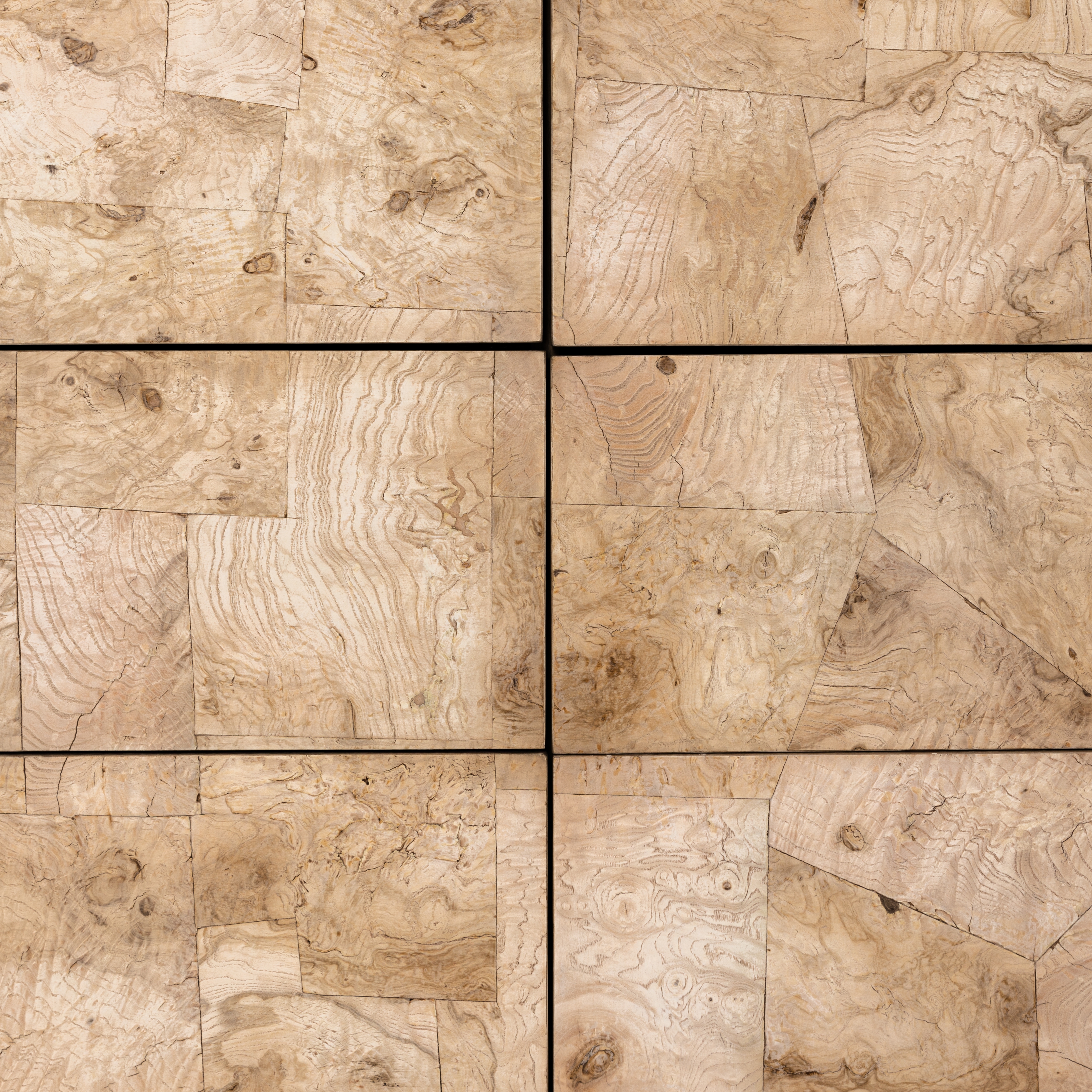 Journey 6 Drawer Dresser-Bleached Burl - Image 6