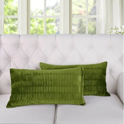 Giuliano Pleated Rectangular Pillow Cover - Image 0