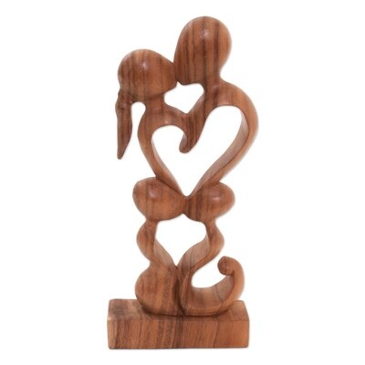 Elsah Hand Crafted Heart Shaped Figurine - Image 0