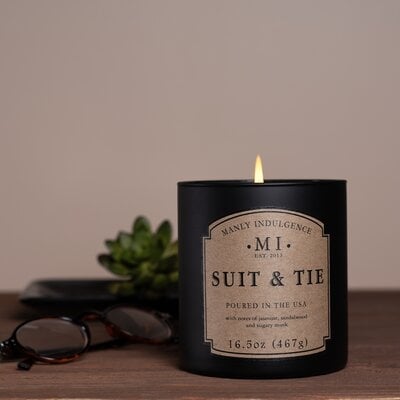 Classic Suite and Tie Scented Jar Candle - Image 0