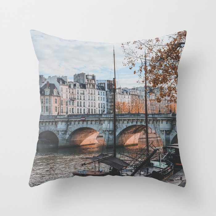 Paris, France Throw Pillow by Luke Gram - Cover (16" x 16") With Pillow Insert - Outdoor Pillow - Image 0