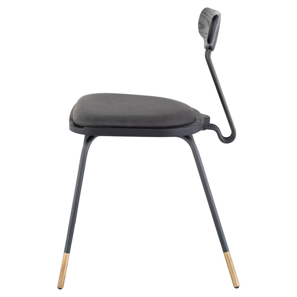 Payton Dining Chair, Black - Image 2
