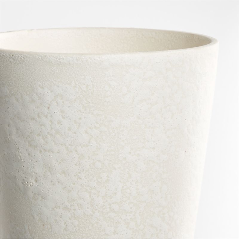 Warrick White Vase 14" - Image 1