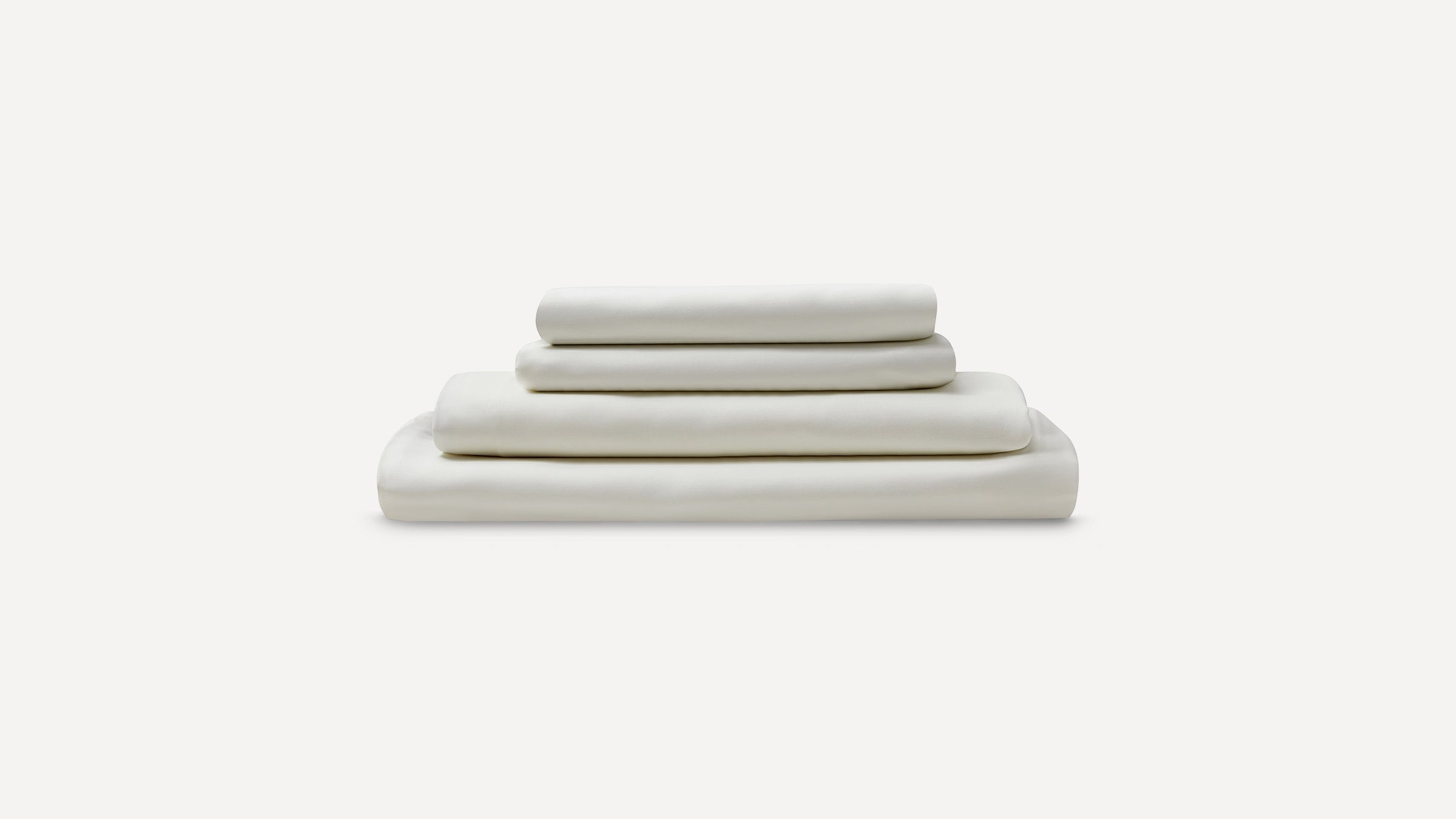 4-Piece Eucalyptus Sheet Set - Full / Snow - Image 1