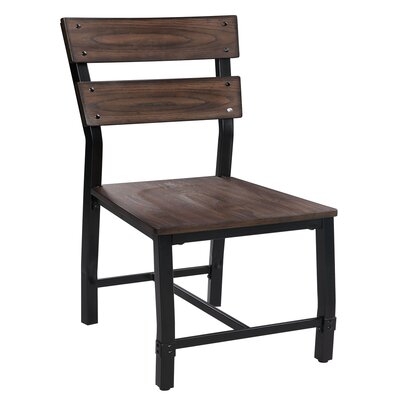 Mariatu Side Chair (Set-2), Oak (2Pc/1Ctn) - Image 0