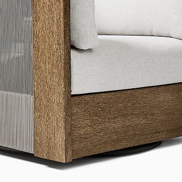 Porto Swivel Chair, Driftwood, Set of 2 - Image 3