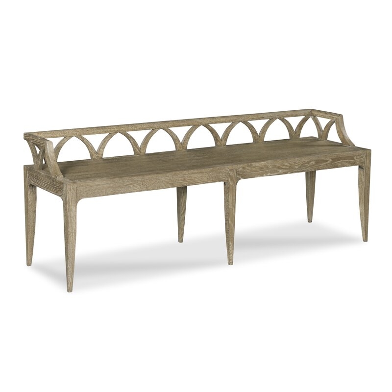 Woodbridge Furniture Cascade Wood Bench - Image 0